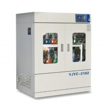 YJYC-2102 触摸屏立式恒温培养箱 气浴摇瓶机